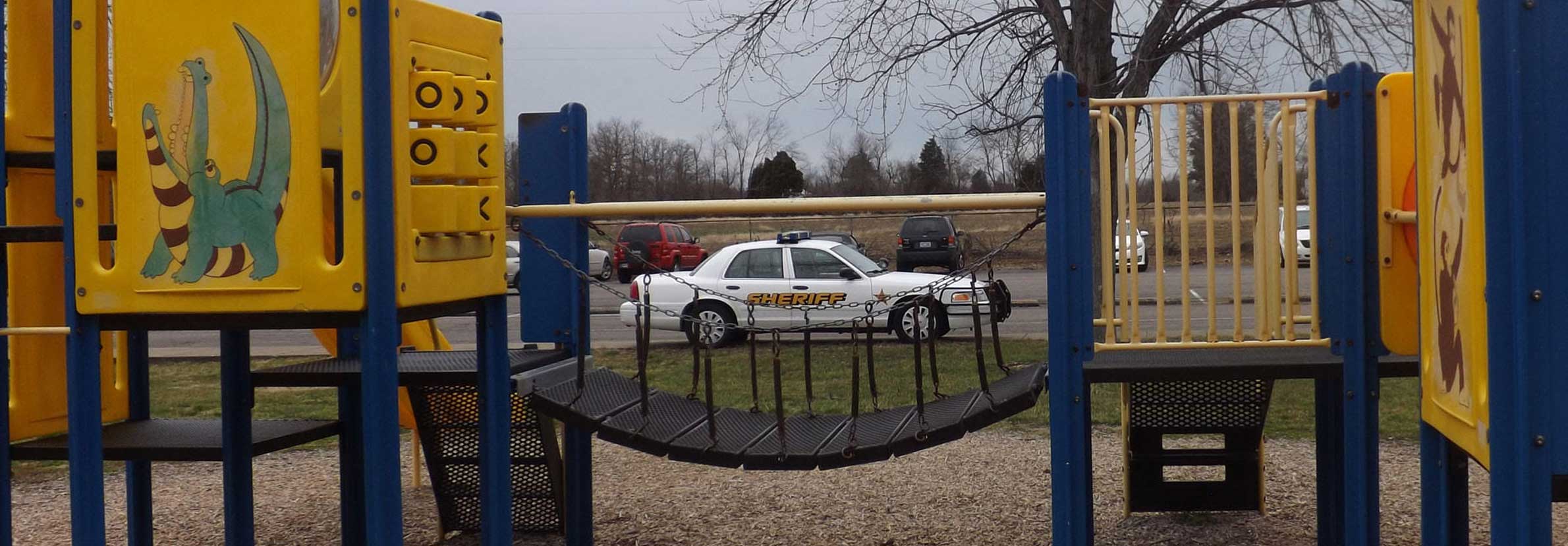 Playground and KY Sheriff Vehicle
