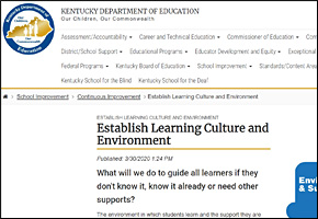 SSI Classroom Management Website Image KDE Learning Culture