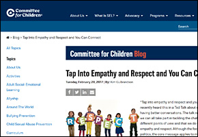 SSI Empathy Website Image Committee for Children