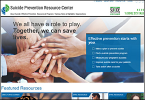 SSI Suicide Website Image Suicide Prevention Resource Center