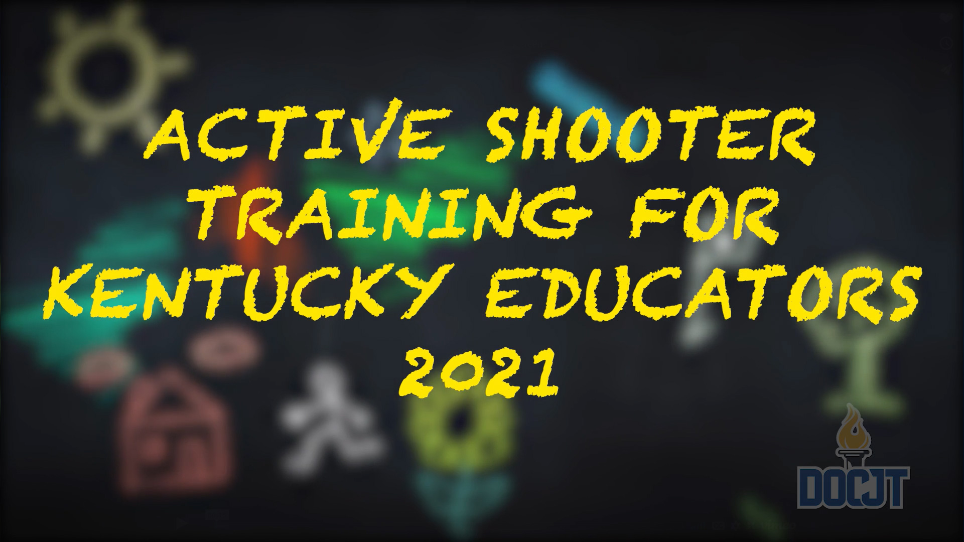 Active Shooter Training Video Screen