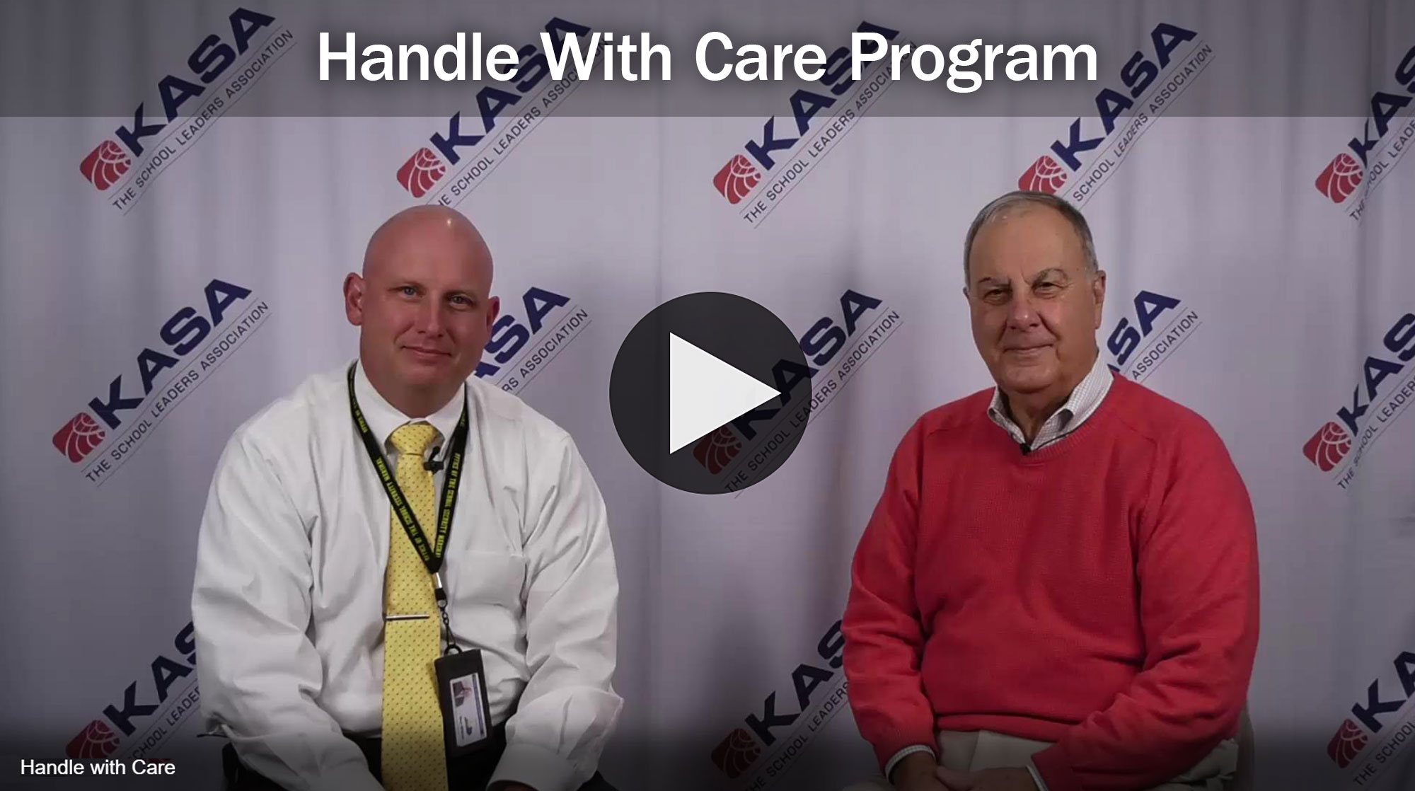KCSS Handle with Care Program video
