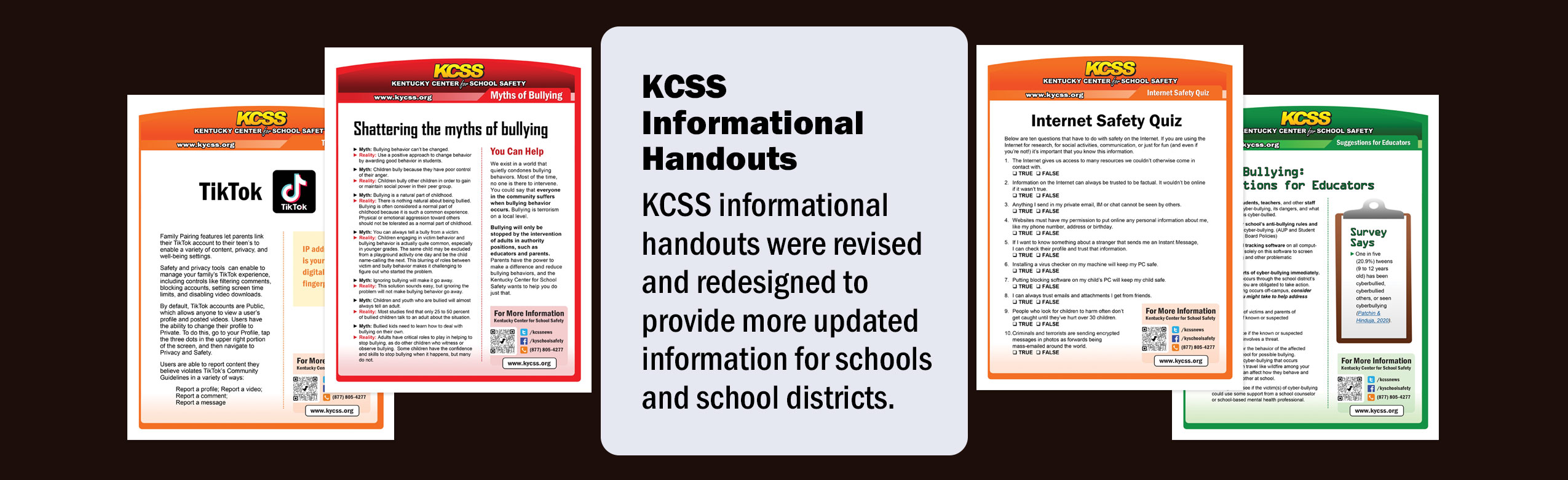 KCSS Website Slider new handouts