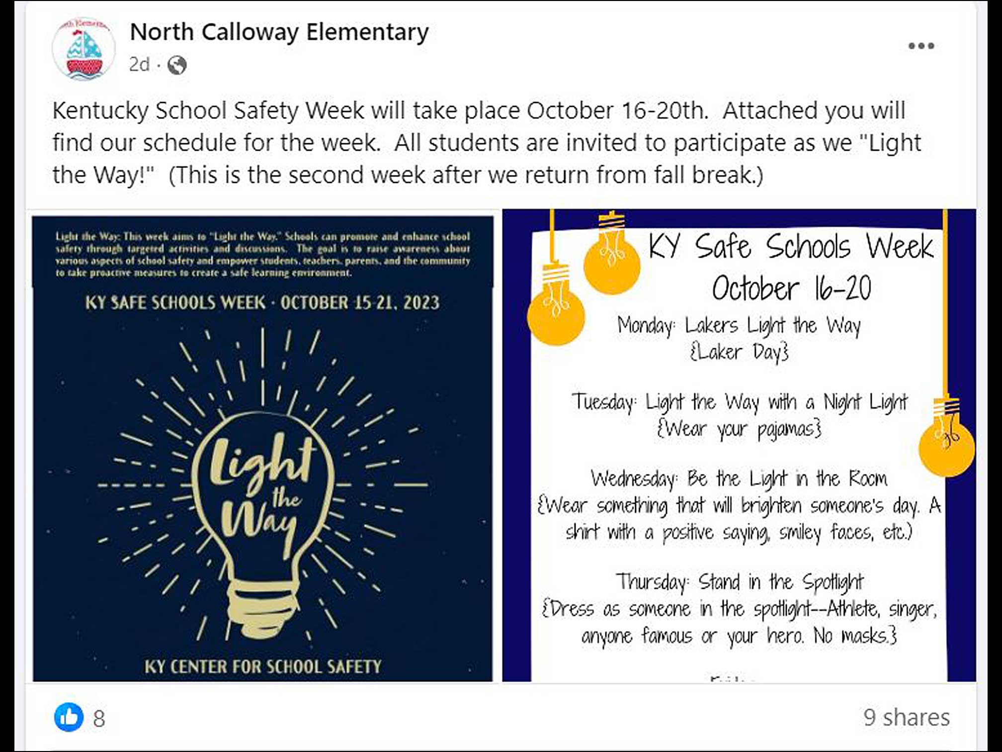 SSW 2023 Photo Highlights Image Calloway County North Elementary School