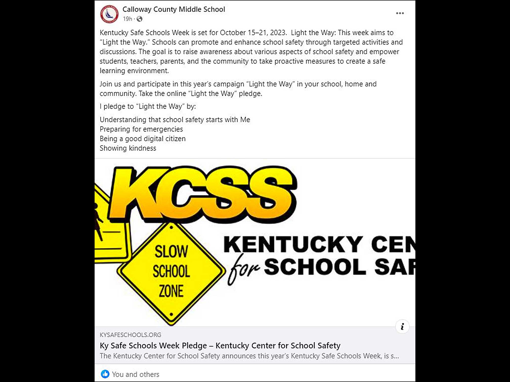 SSW 2023 Photo Highlights Image Calloway County School District Middle School Social Media