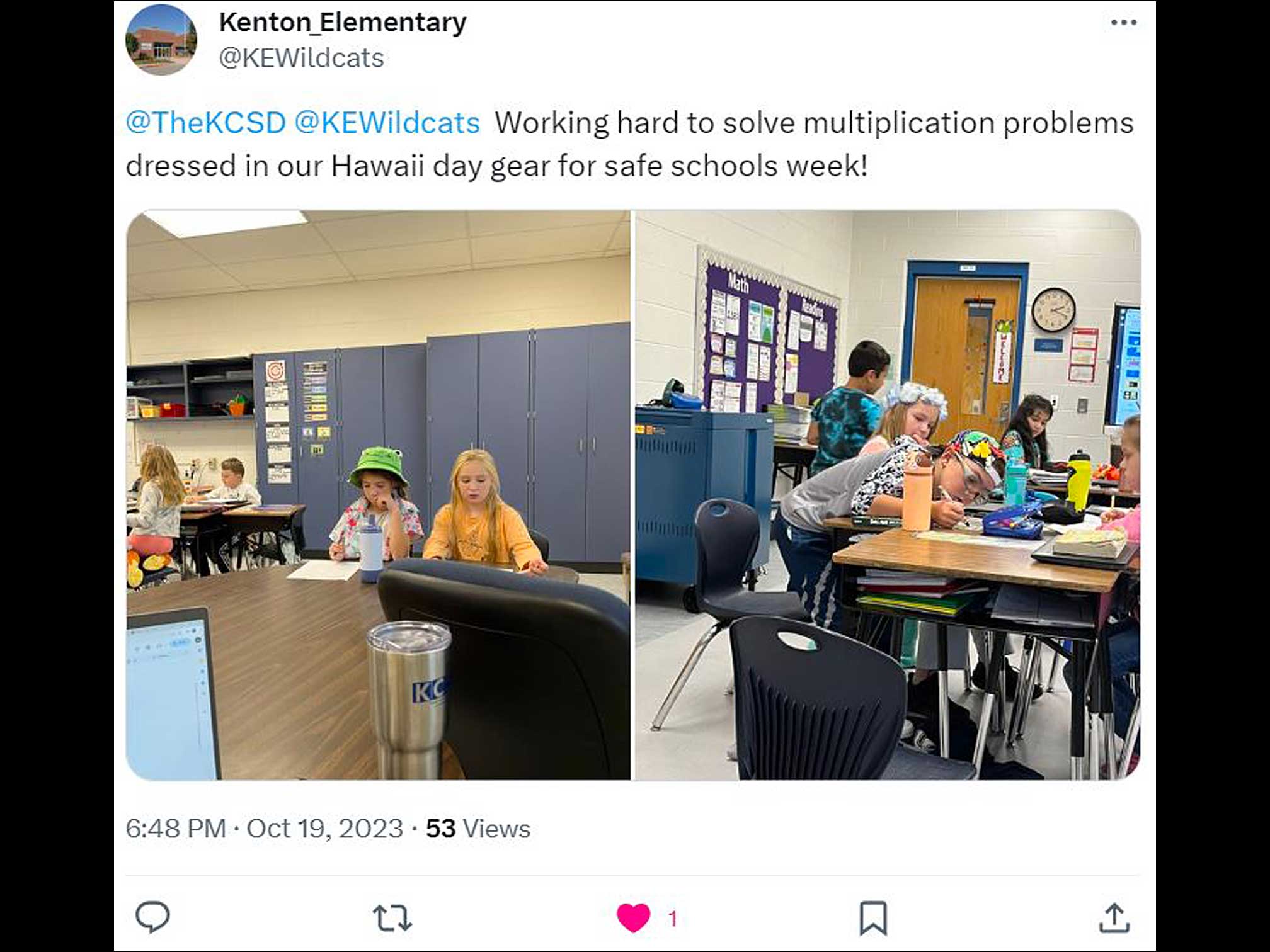 SSW 2023 Photo Highlights Image Kenton Elementary Kenton County School District Social Media