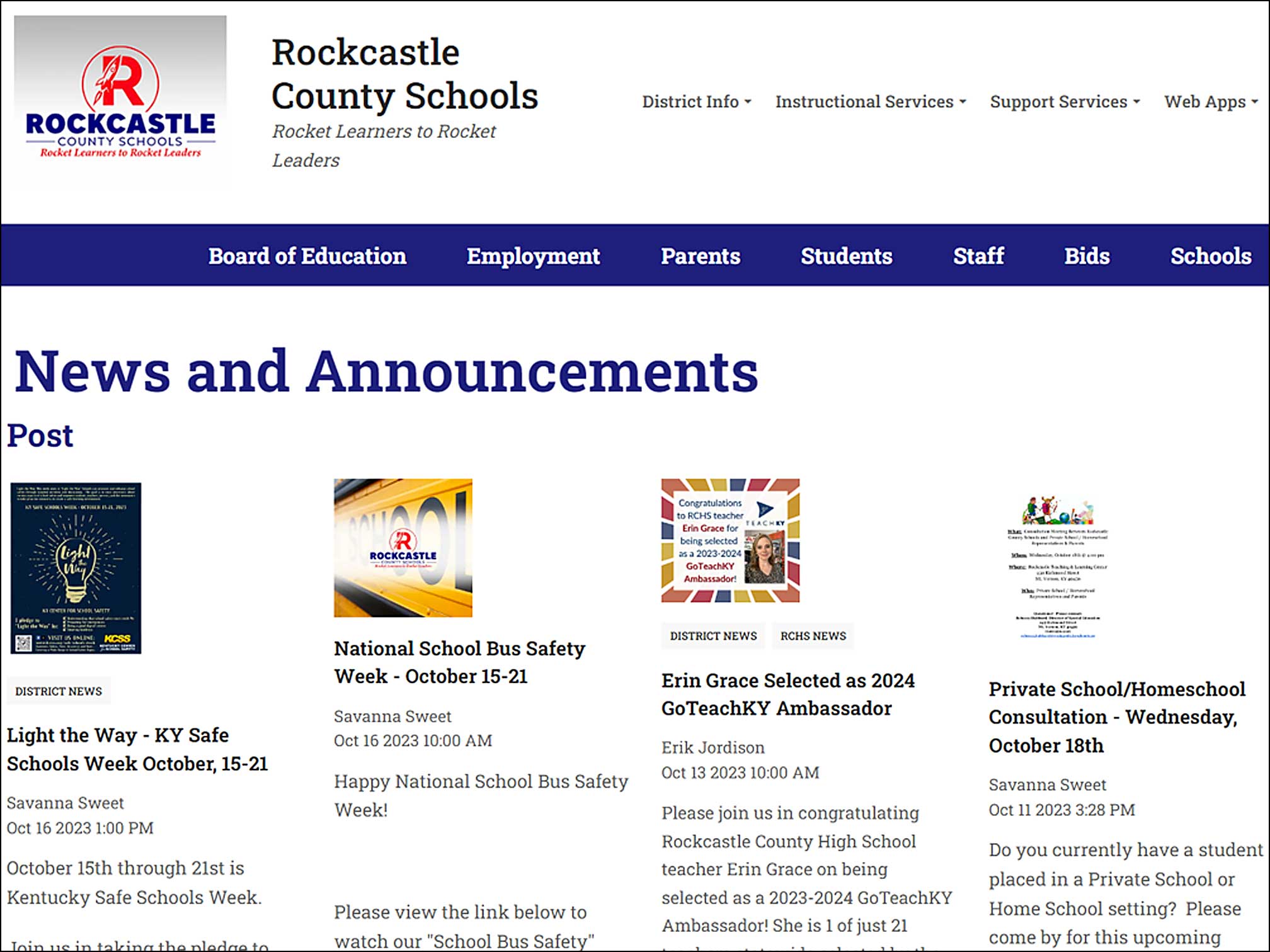 SSW 2023 Photo Highlights Image Rockcastle County School District Website