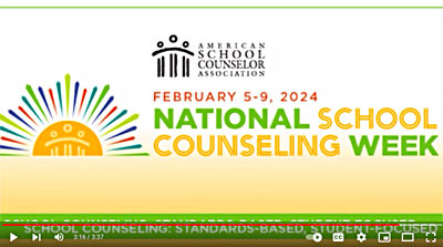 National School Counseling Week video