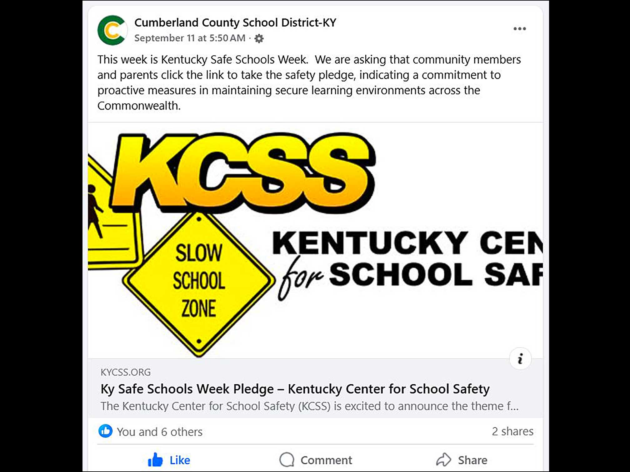 KY Safe Schools Week 2025 Photo Highlights Cumberland County
