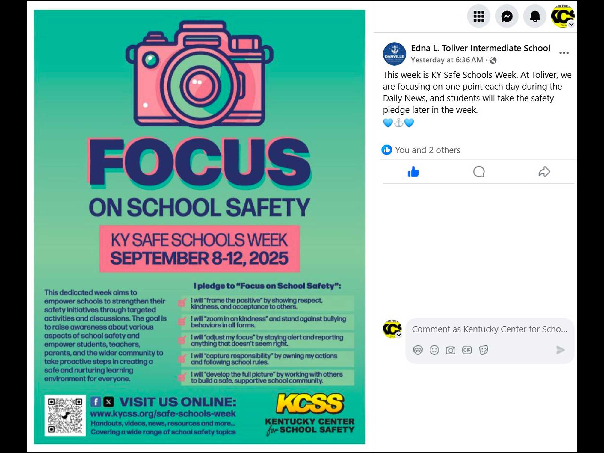KY Safe Schools Week 2025 Photo Highlights Danville Independent