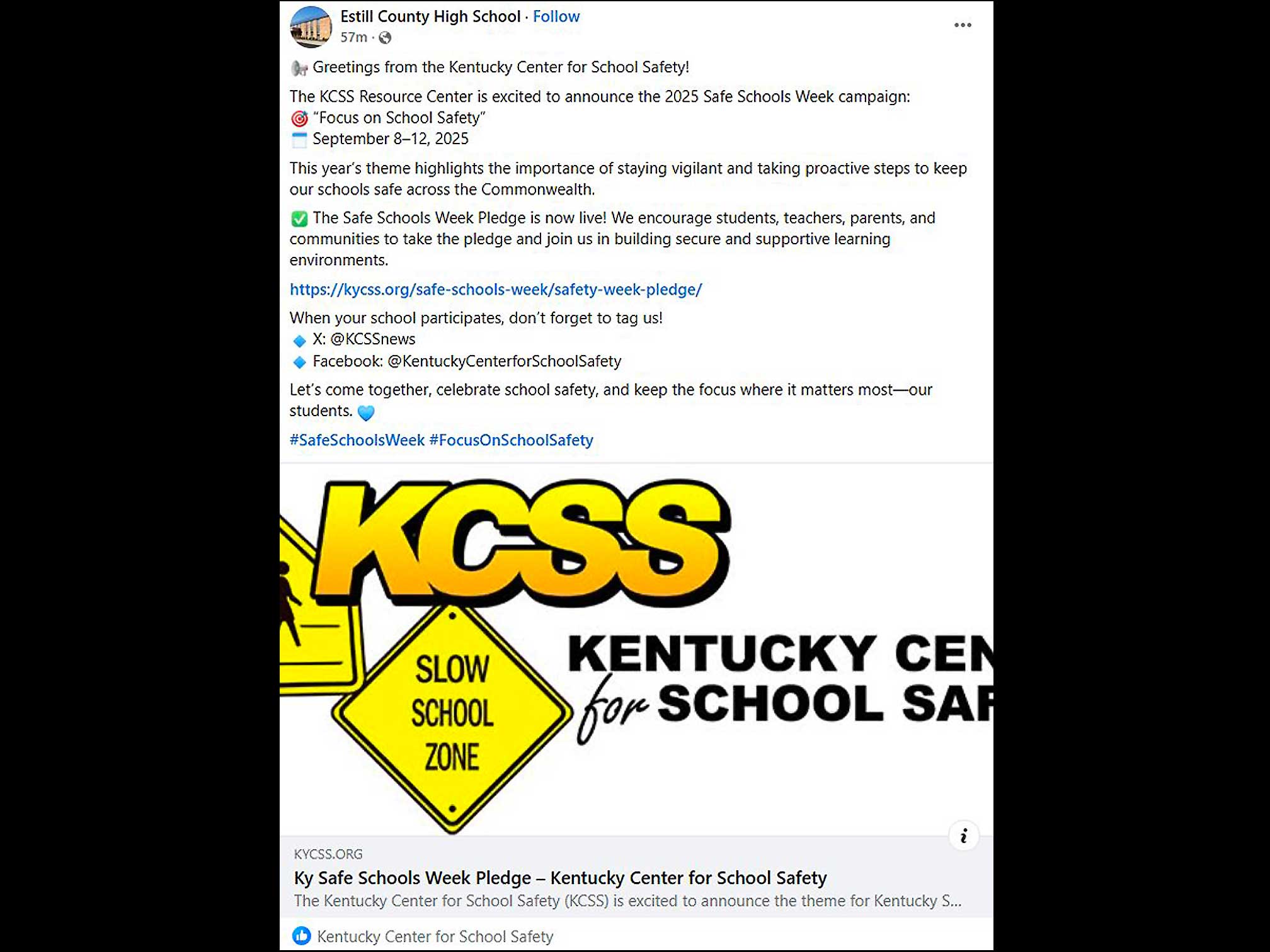 KY Safe Schools Week 2025 Photo Highlights Estill County
