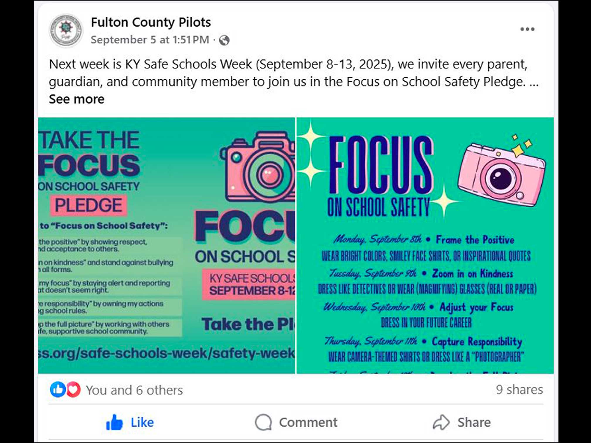 KY Safe Schools Week 2025 Photo Highlights Fulton County