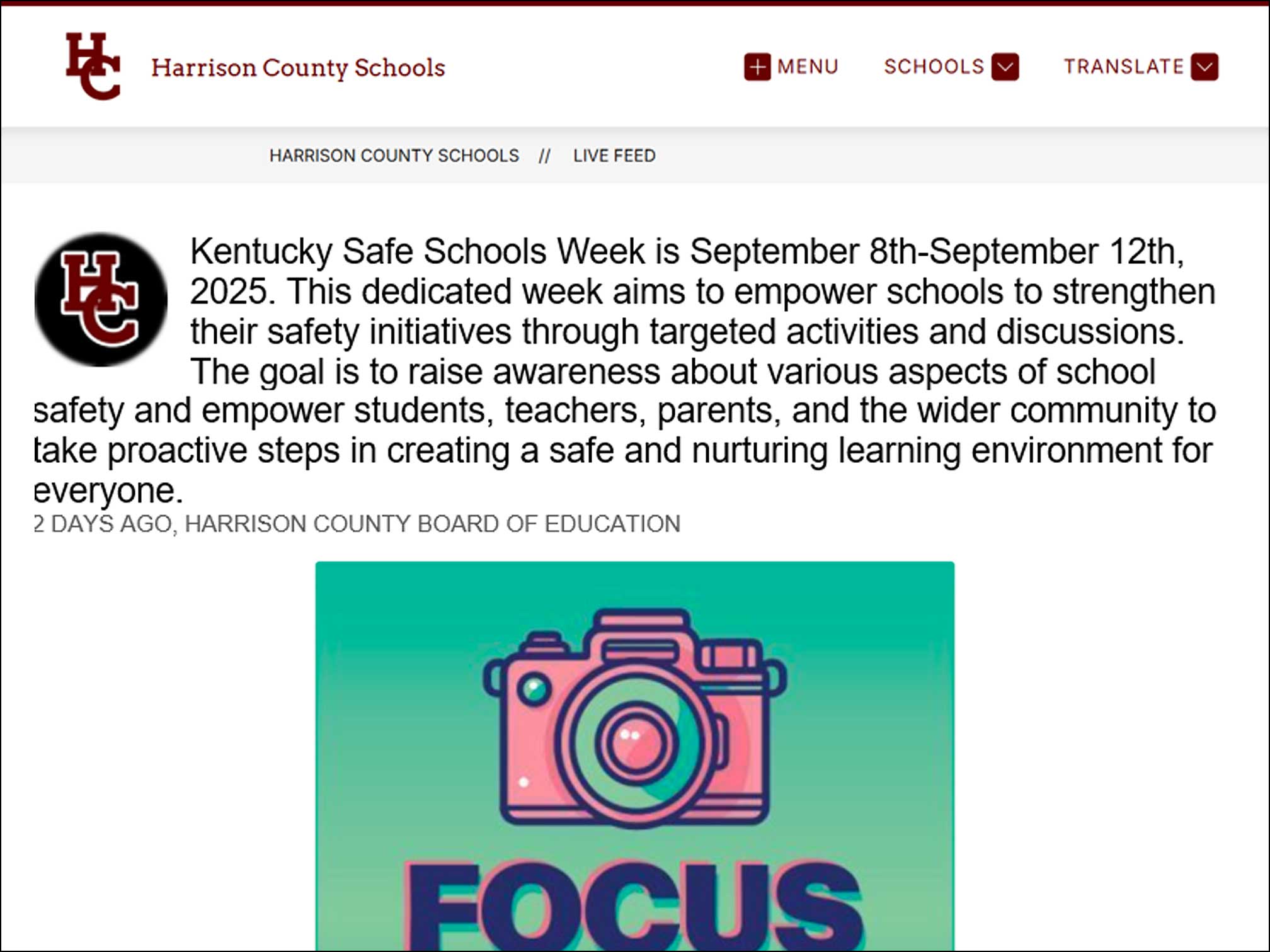 KY Safe Schools Week 2025 Photo Highlights Harrison County