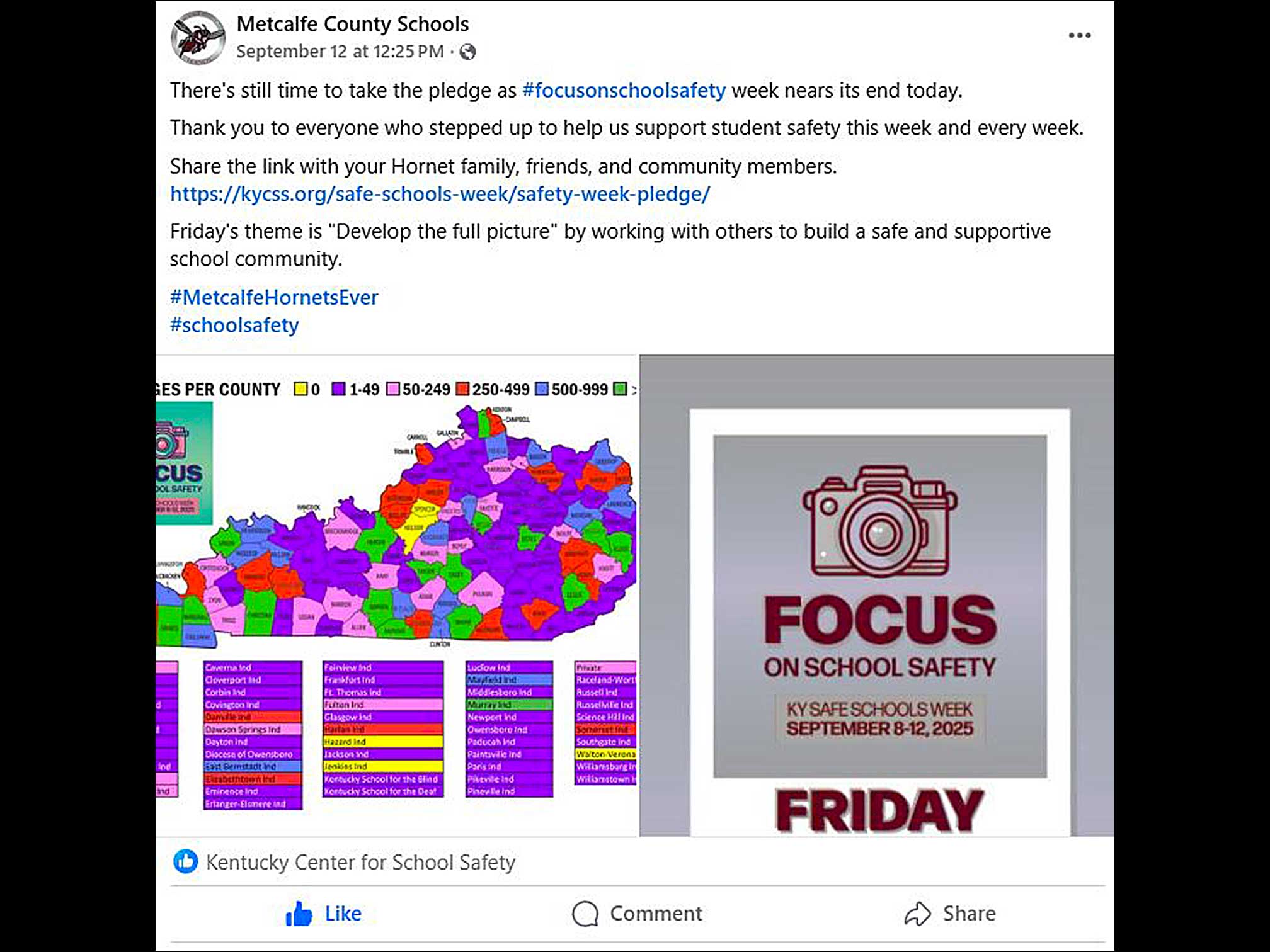 KY Safe Schools Week 2025 Photo Highlights Metcalfe County