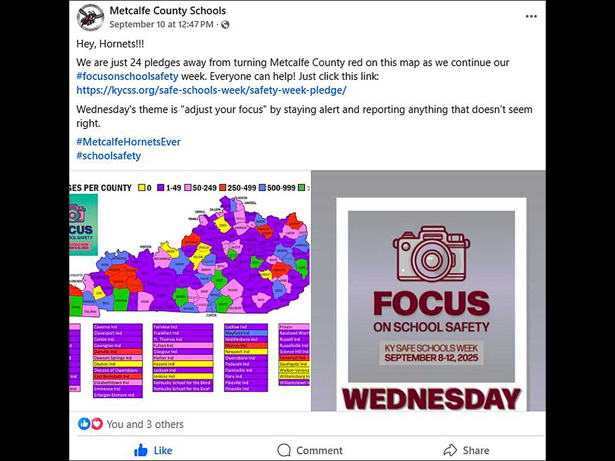 KY Safe Schools Week 2025 Photo Highlights Metcalfe County
