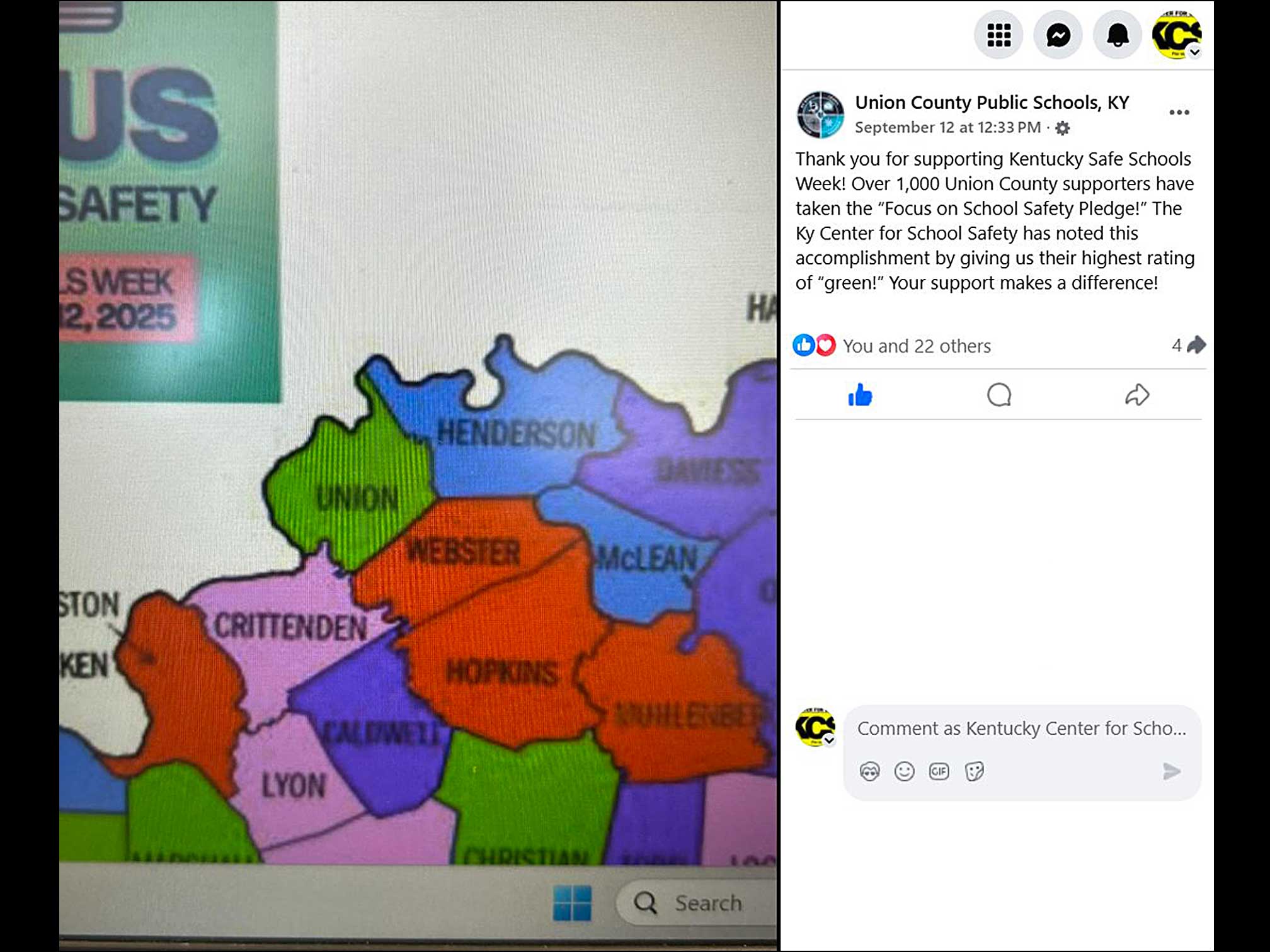 KY Safe Schools Week 2025 Photo Highlights Union County