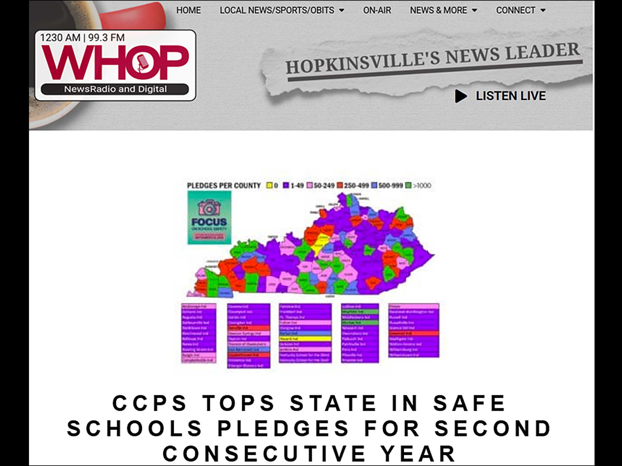 KY Safe Schools Week 2025 Photo Highlights WHOP
