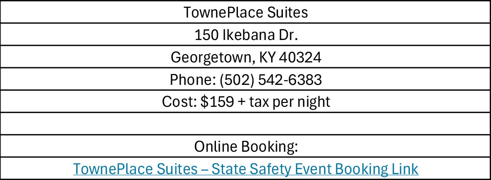 2026 Safe Schools and Communities Conference lodging information: TownPlace Suites
