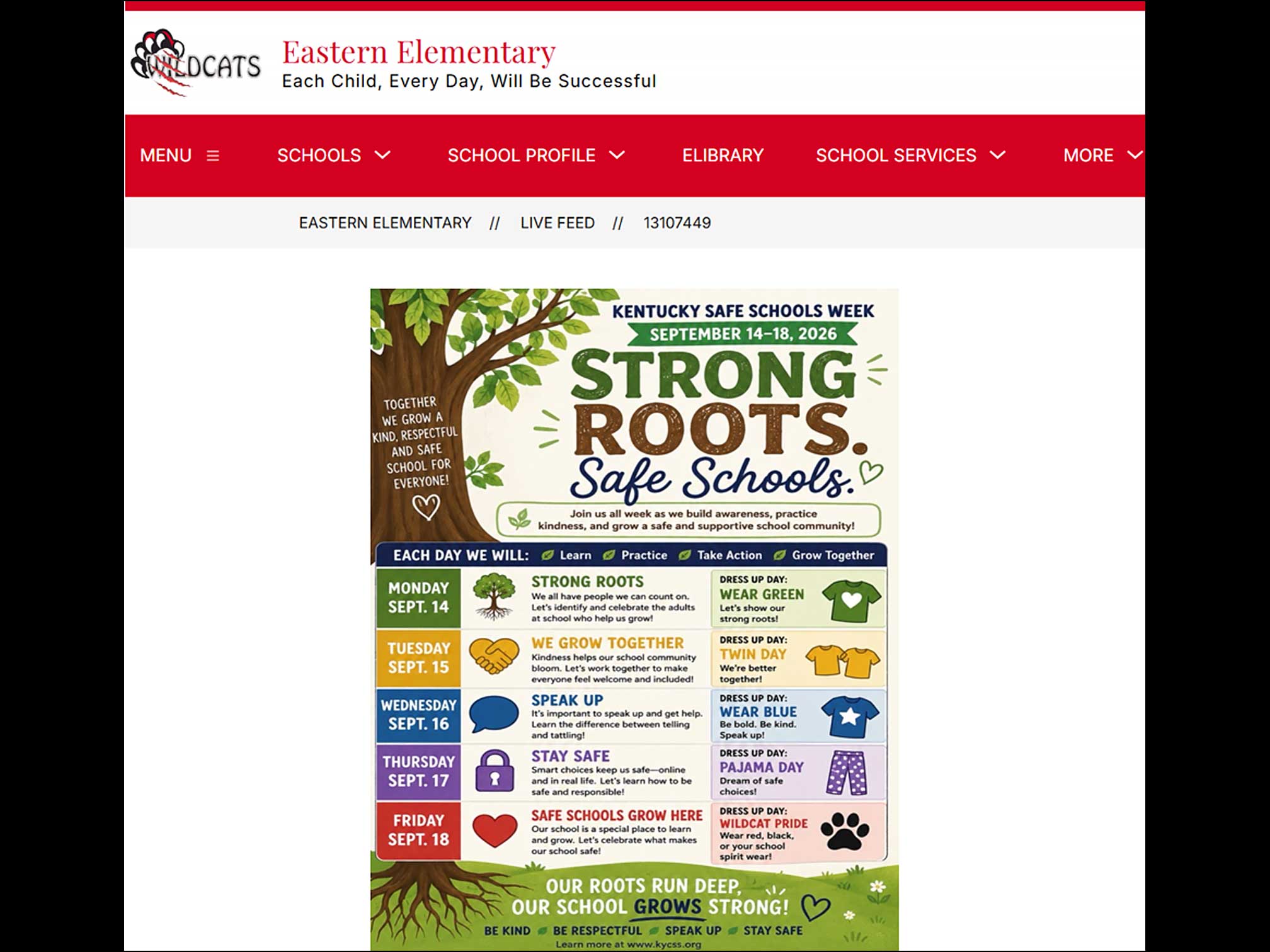 KY Safe Schools Week 2026 Photo Highlight Barren County Schools