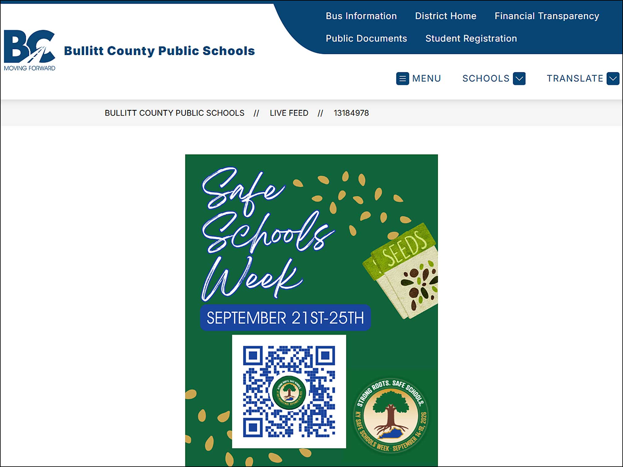 KY Safe Schools Week 2026 Photo Highlight Bullitt County