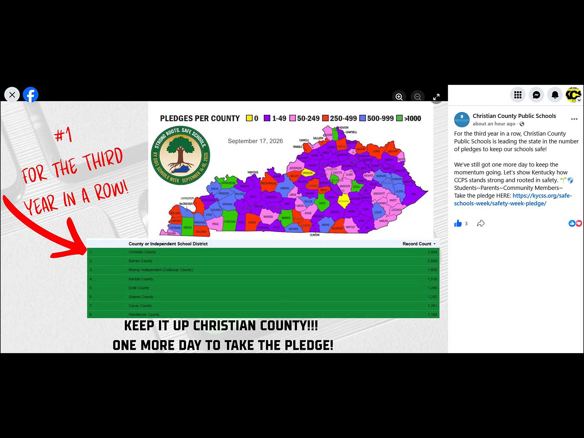 KY Safe Schools Week 2026 Photo Highlight Christian County Schools