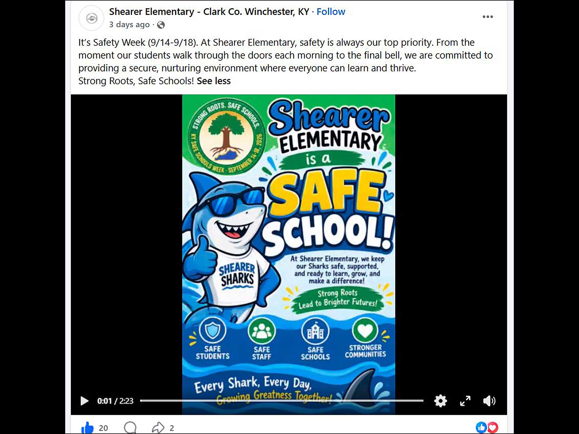 KY Safe Schools Week 2026 Photo Highlight Clark County Schools