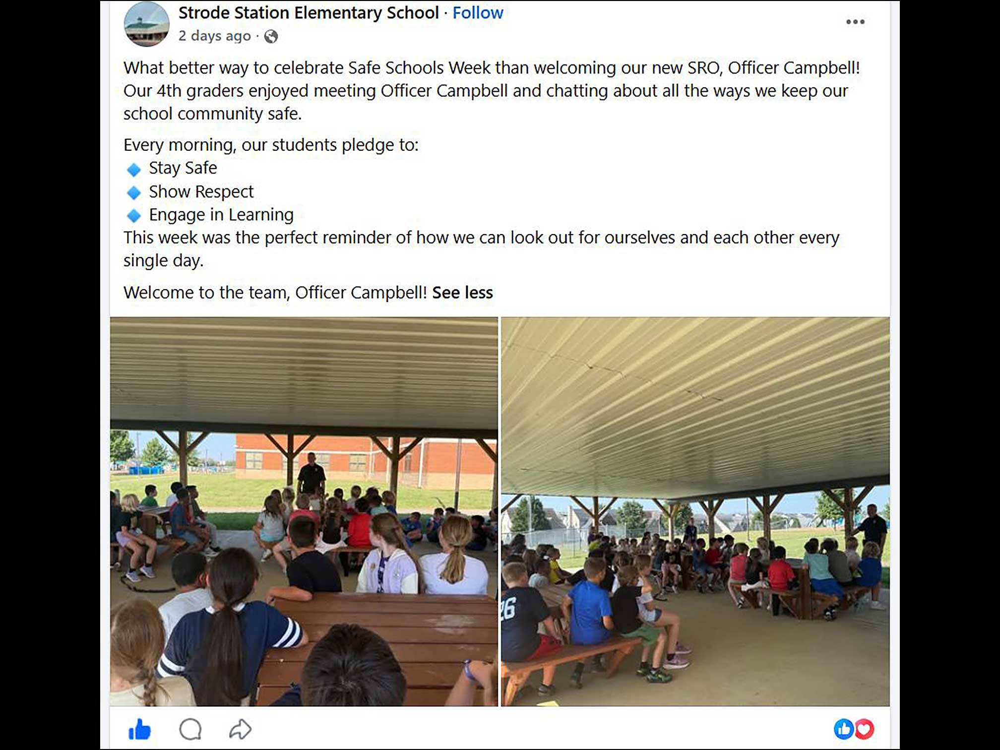 KY Safe Schools Week 2026 Photo Highlight Clark County Schools