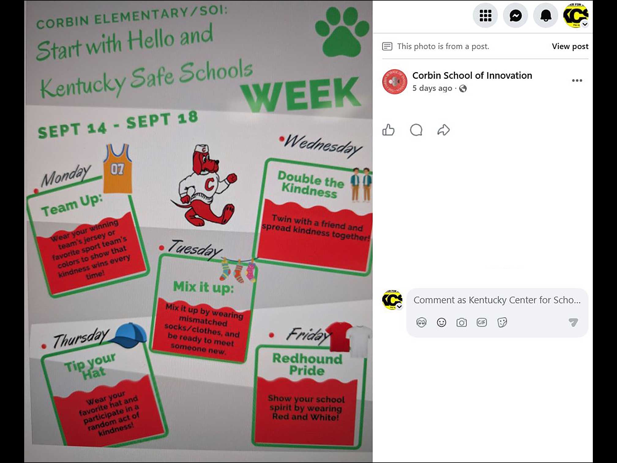 KY Safe Schools Week 2026 Photo Highlight Corbin Independent Schools