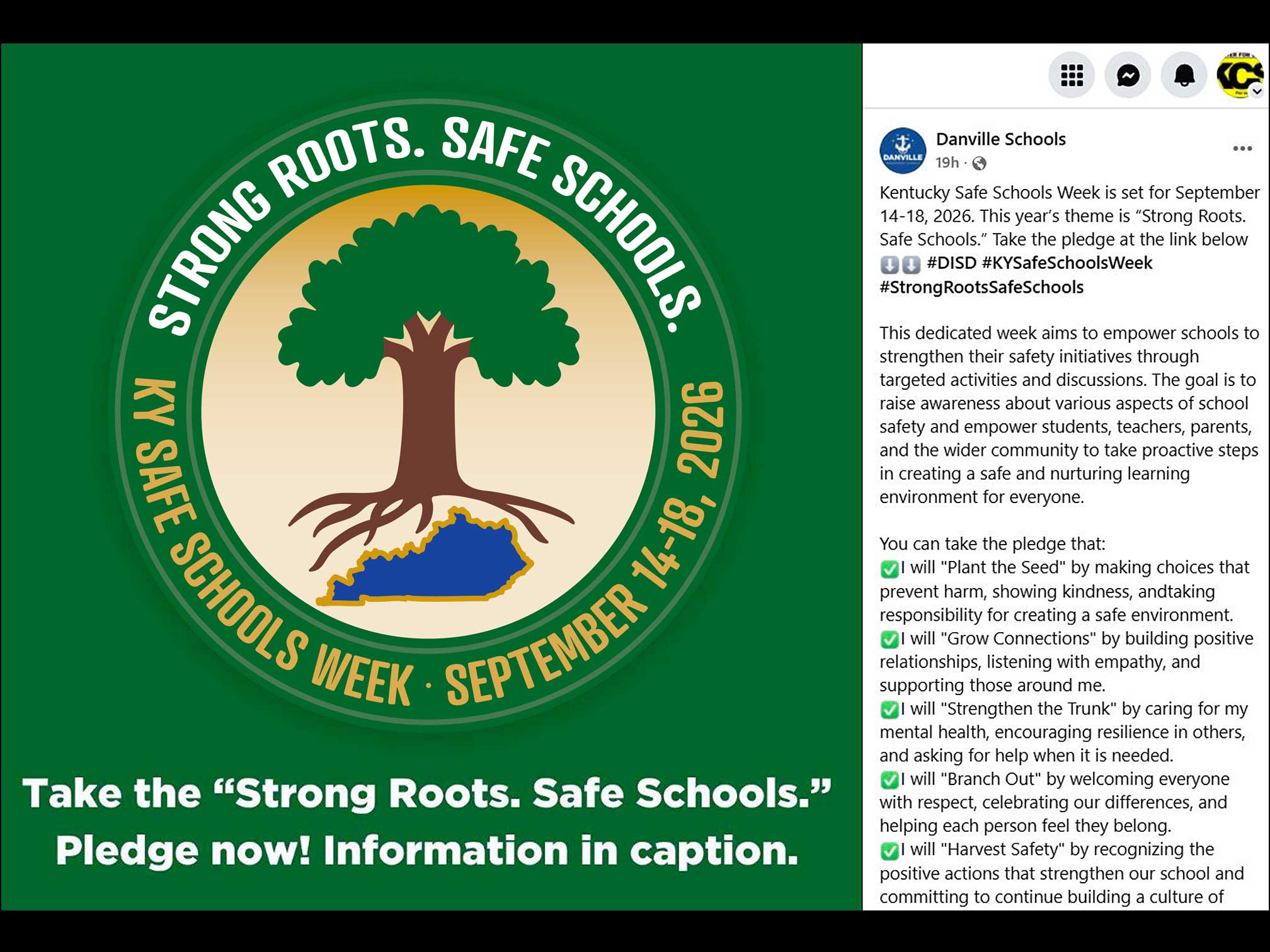 KY Safe Schools Week 2026 Photo Highlight Danville Independent Schools