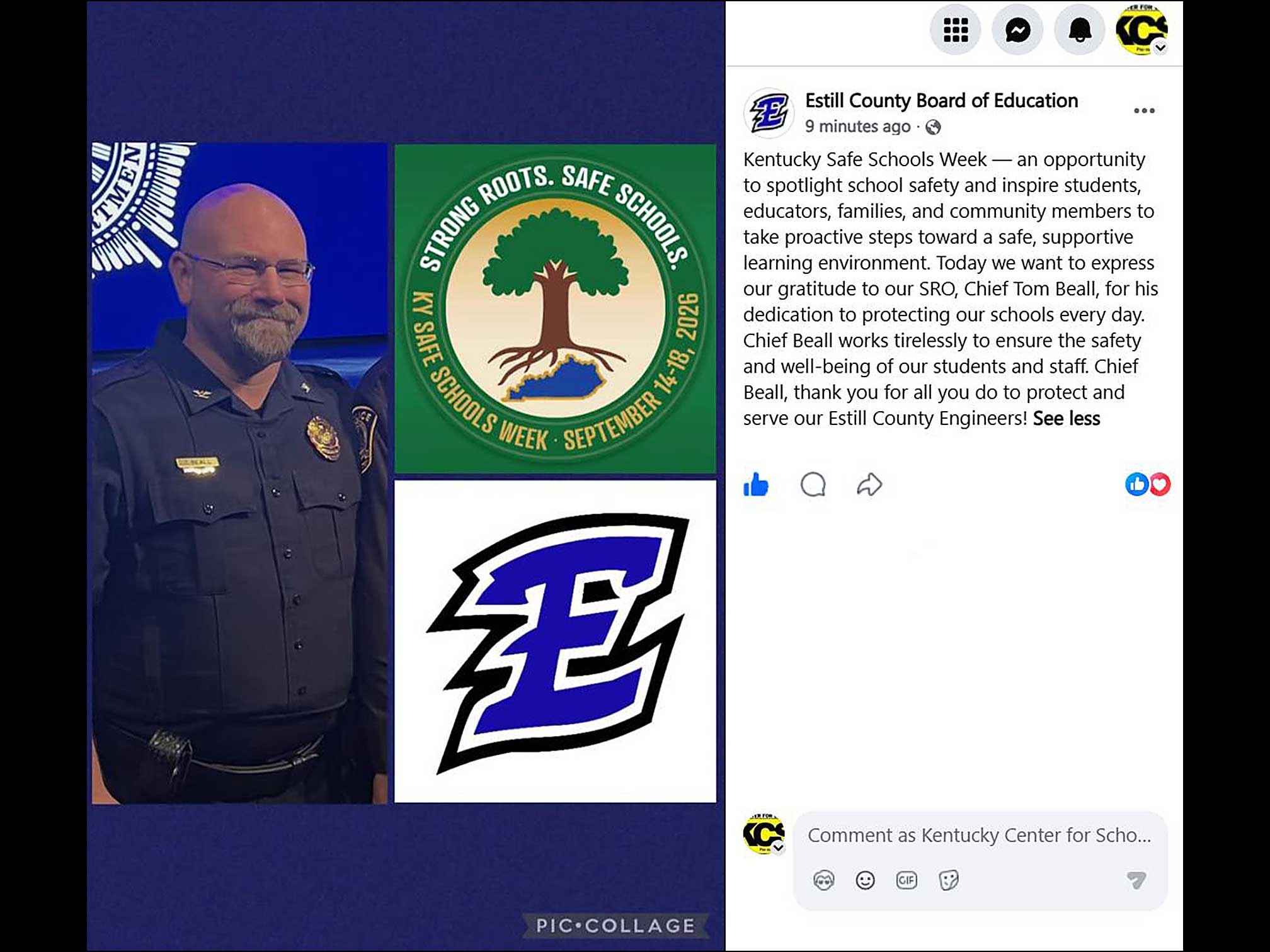 KY Safe Schools Week 2026 Photo Highlight Estill County Schools