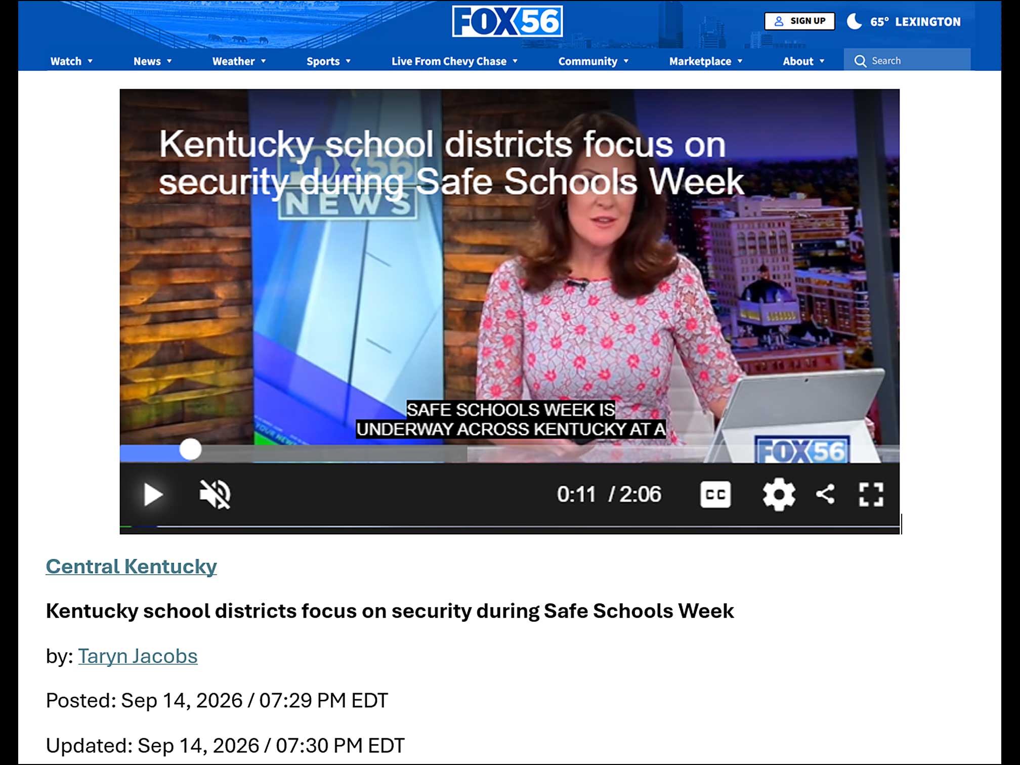 KY Safe Schools Week 2026 Photo Highlight Fox56 News