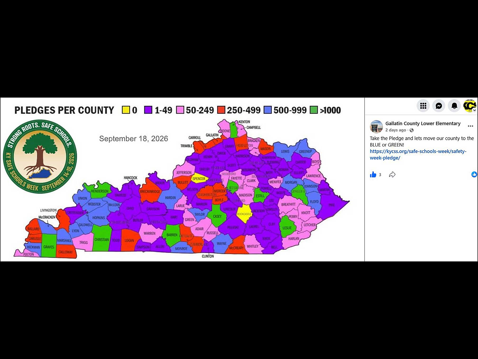 KY Safe Schools Week 2026 Photo Highlight Gallatin County
