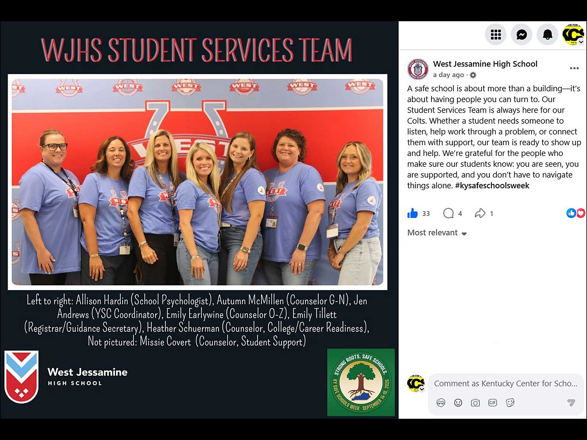 KY Safe Schools Week 2026 Photo Highlight Jessamine County