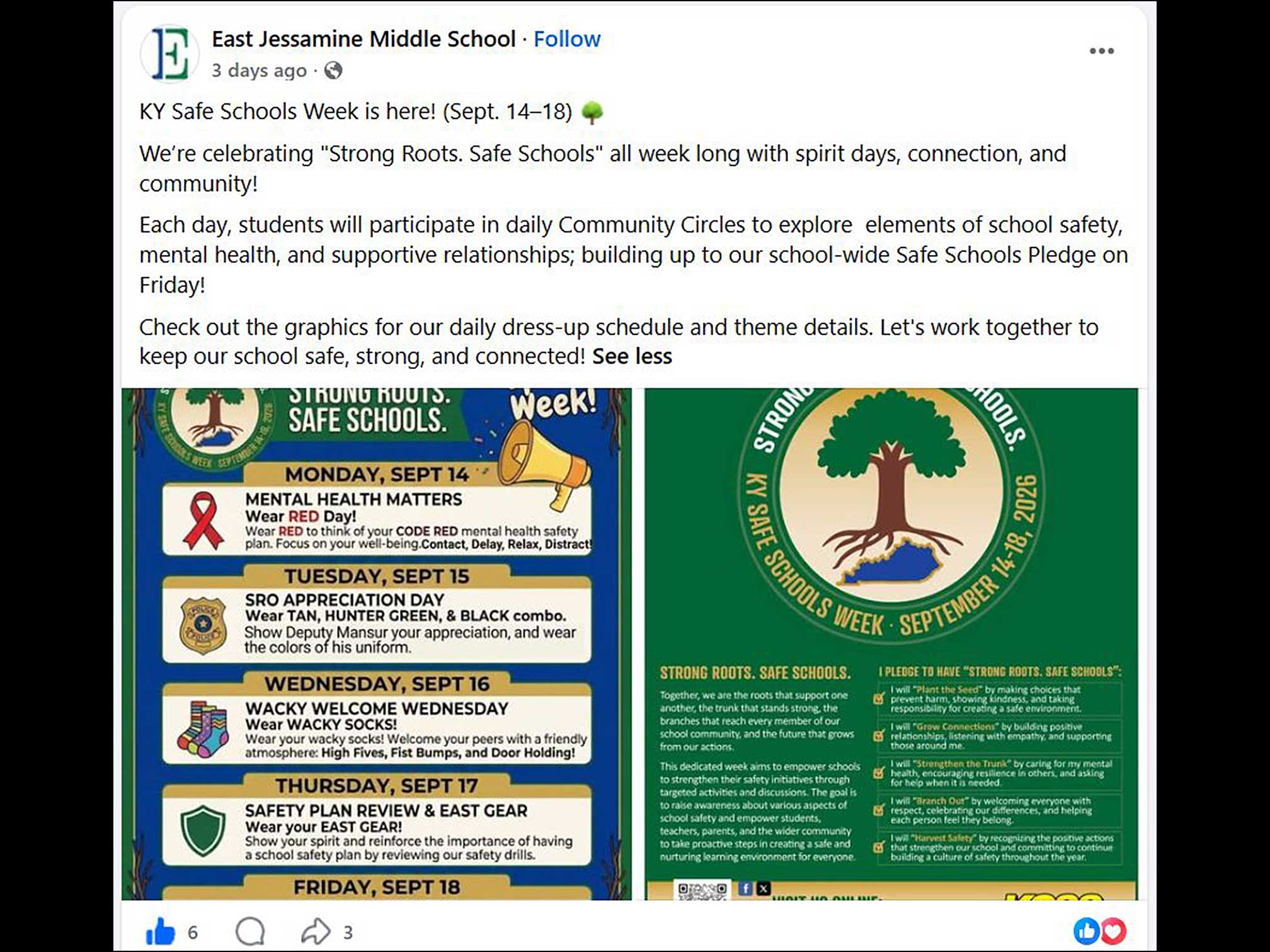KY Safe Schools Week 2026 Photo Highlight Jessamine County