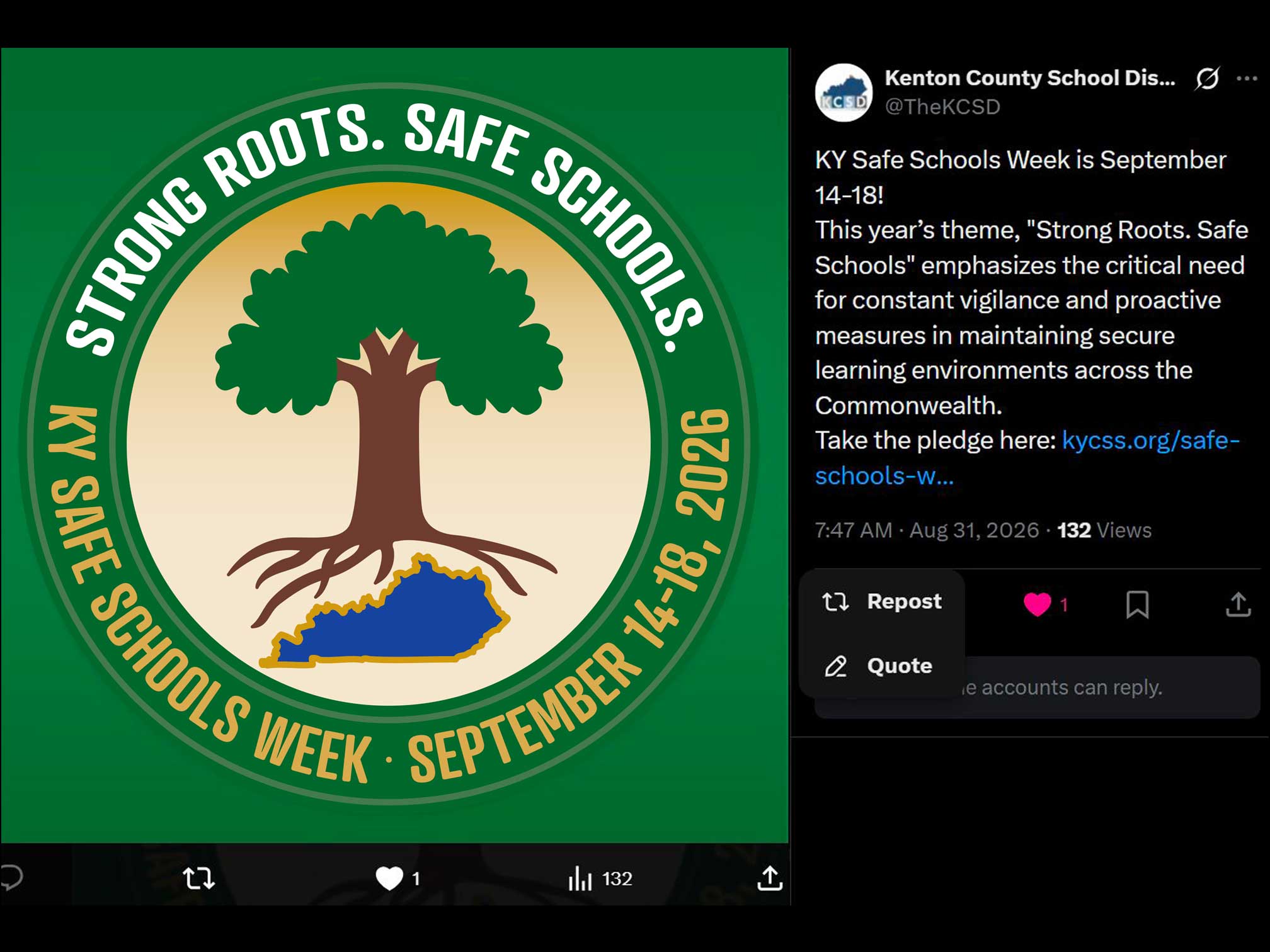 KY Safe Schools Week 2026 Photo Highlight Kenton County Schools