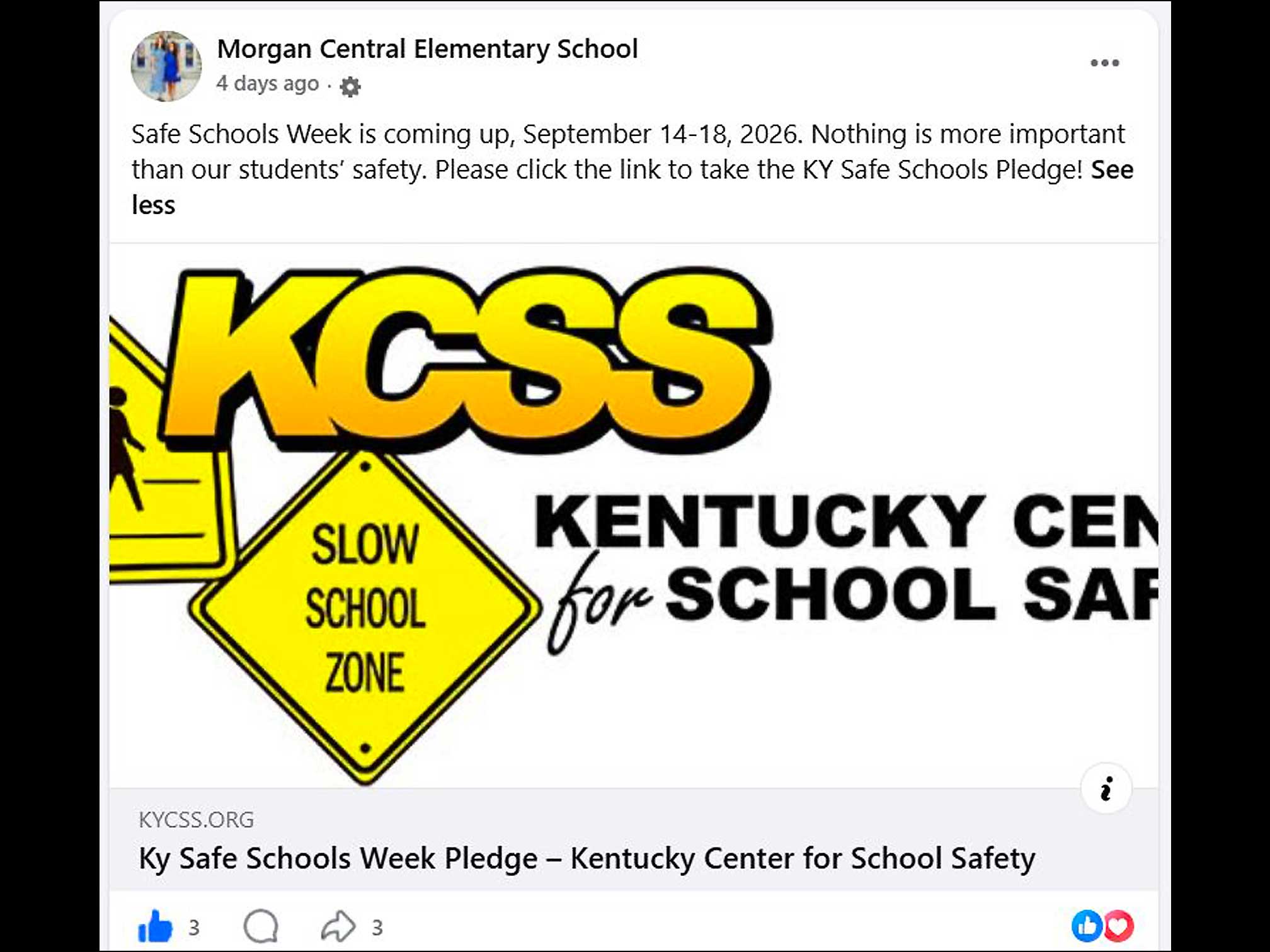 KY Safe Schools Week 2026 Photo Highlight Morgan County