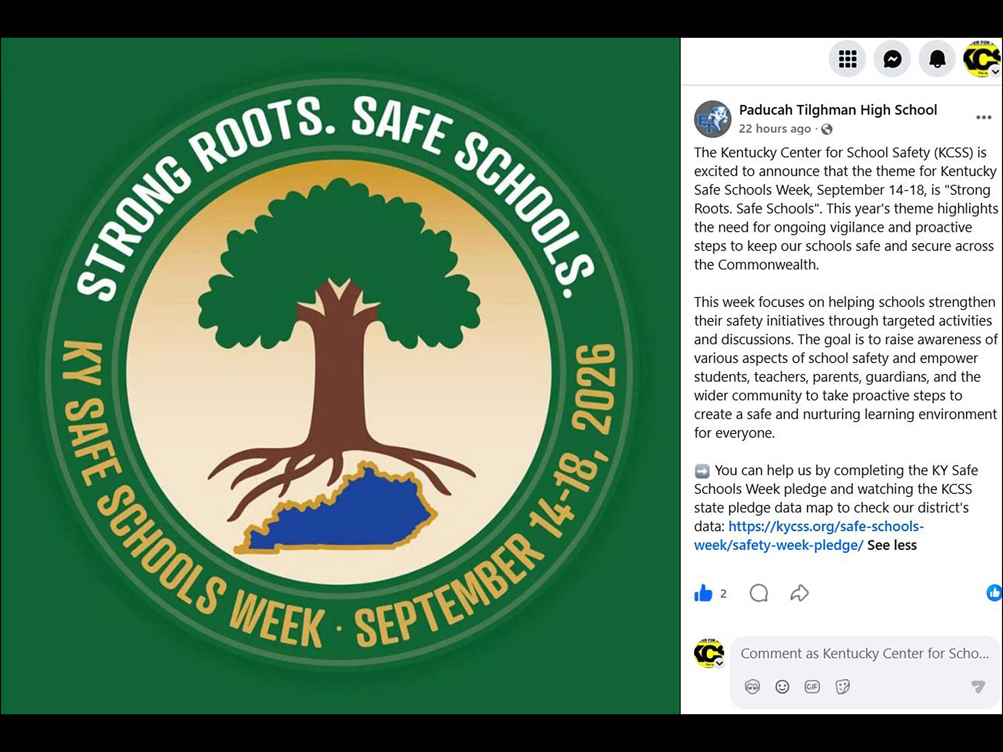 KY Safe Schools Week 2026 Photo Highlight Paducah Independent Schools