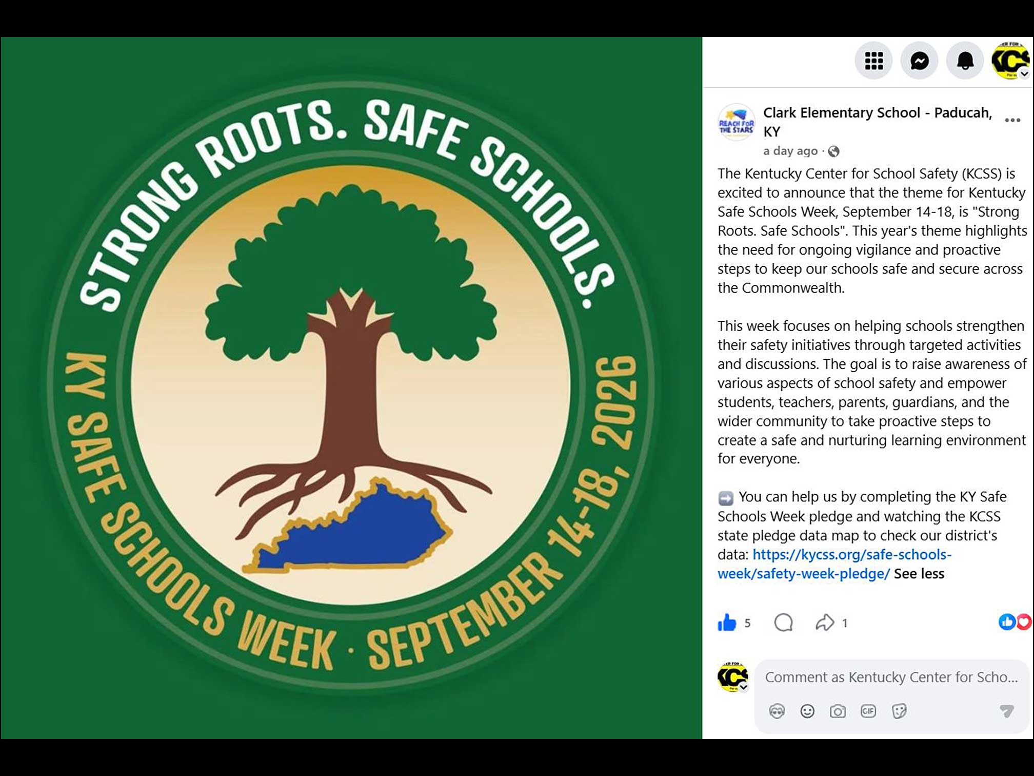 KY Safe Schools Week 2026 Photo Highlight Paducah Independent Schools