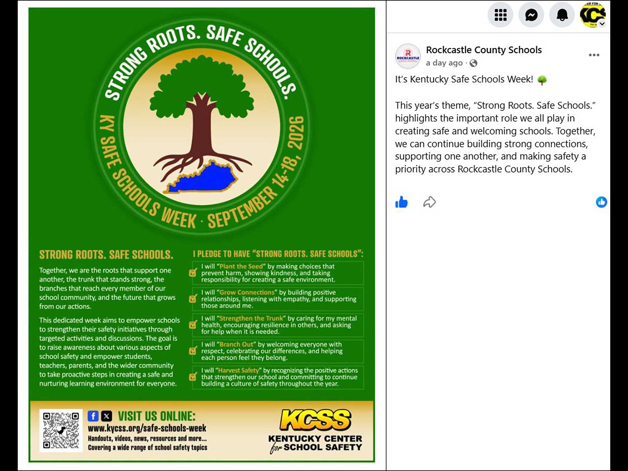 KY Safe Schools Week 2026 Photo Highlight Rockcastle County Schools