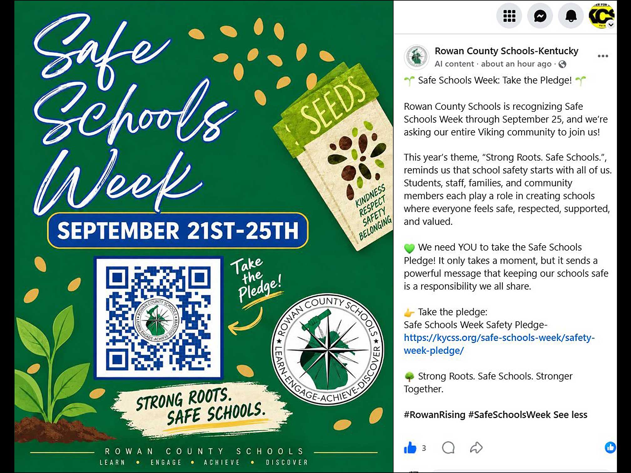 KY Safe Schools Week 2026 Photo Highlight Rowan County