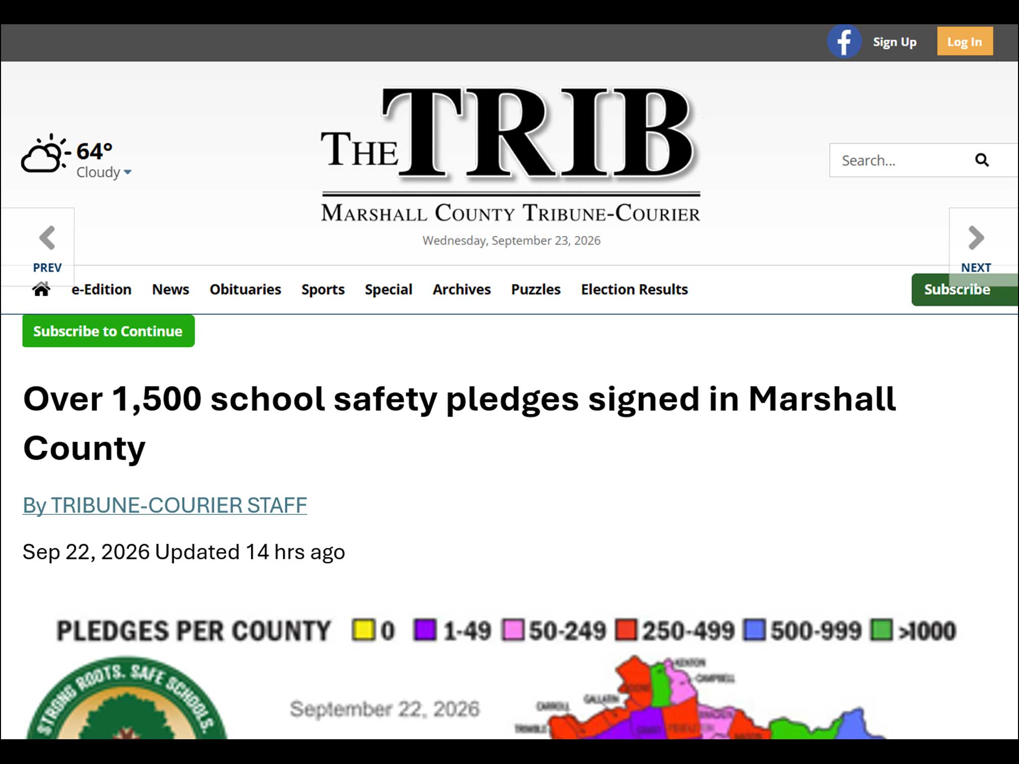 KY Safe Schools Week 2026 Photo Highlight Tribune Courier